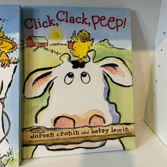 Click Clack Moo- Book Bundle by Doreen Cronin - Picture 3 of 5